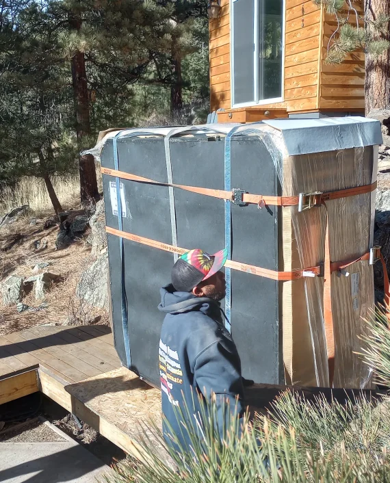 HOT TUB MOVING IN DENVER, COLORADO